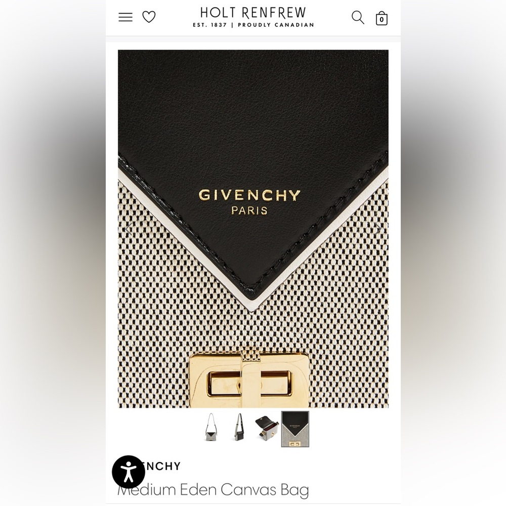 Givenchy “Eden” Bag with Envelope Flap - Picture 11 of 13